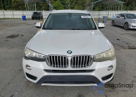 2017 BMW X3 Sdrive28I z USA, uszkodzony, nr VIN 5UXWZ7C3XH0V86750
